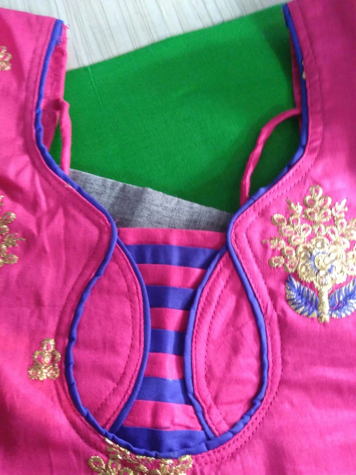 21 New churidar neck designs with piping work Suit neck designs